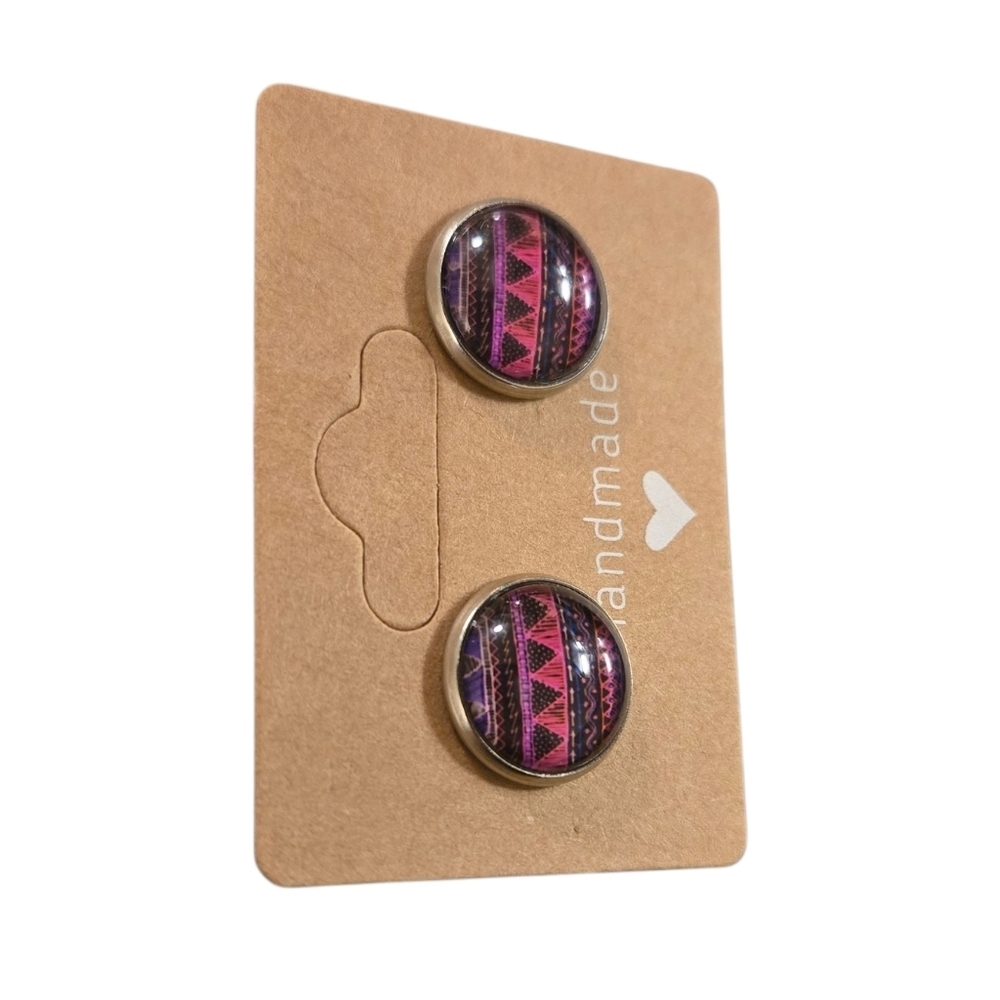 Aztec Earrings - Picture 2 of 3